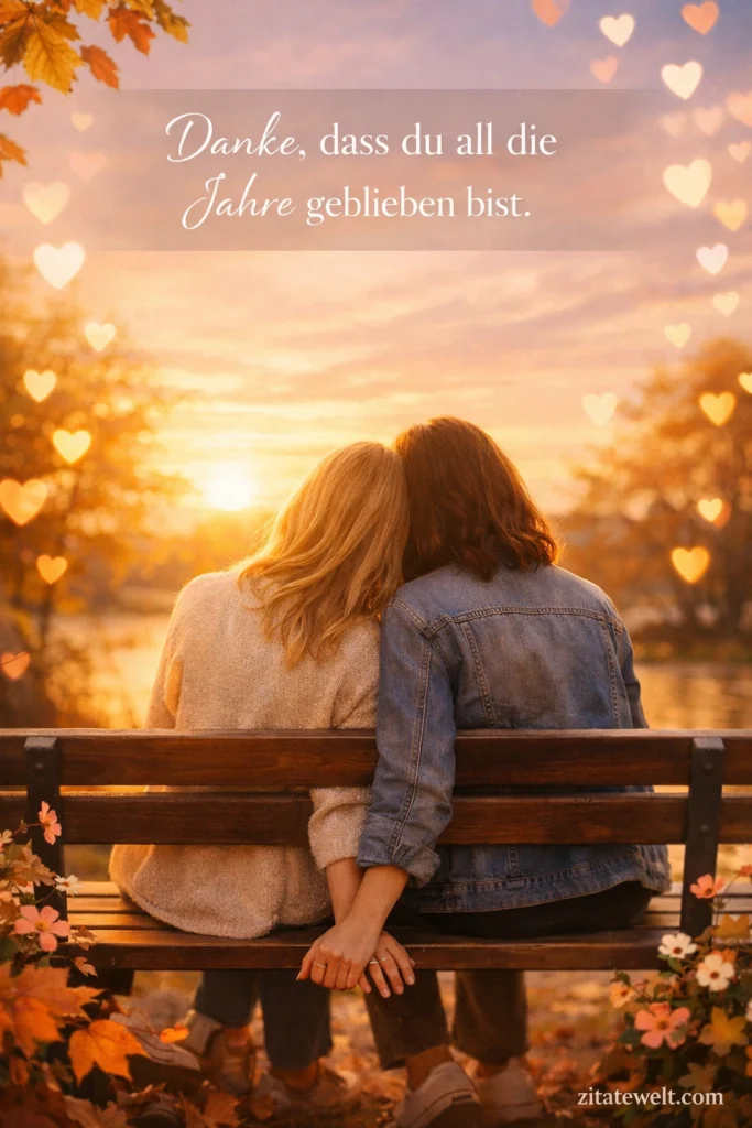 Langjährige Freundschaft Zitate